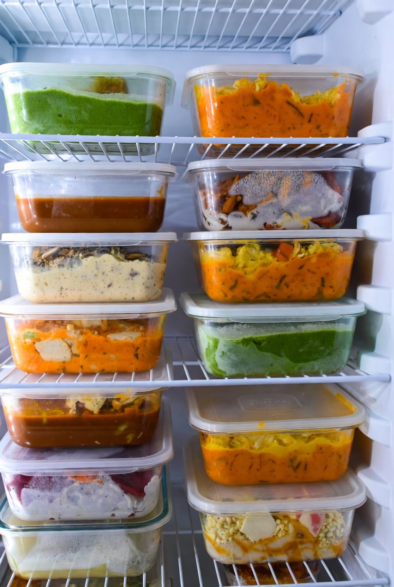 Porción saludable lista para congelar 1